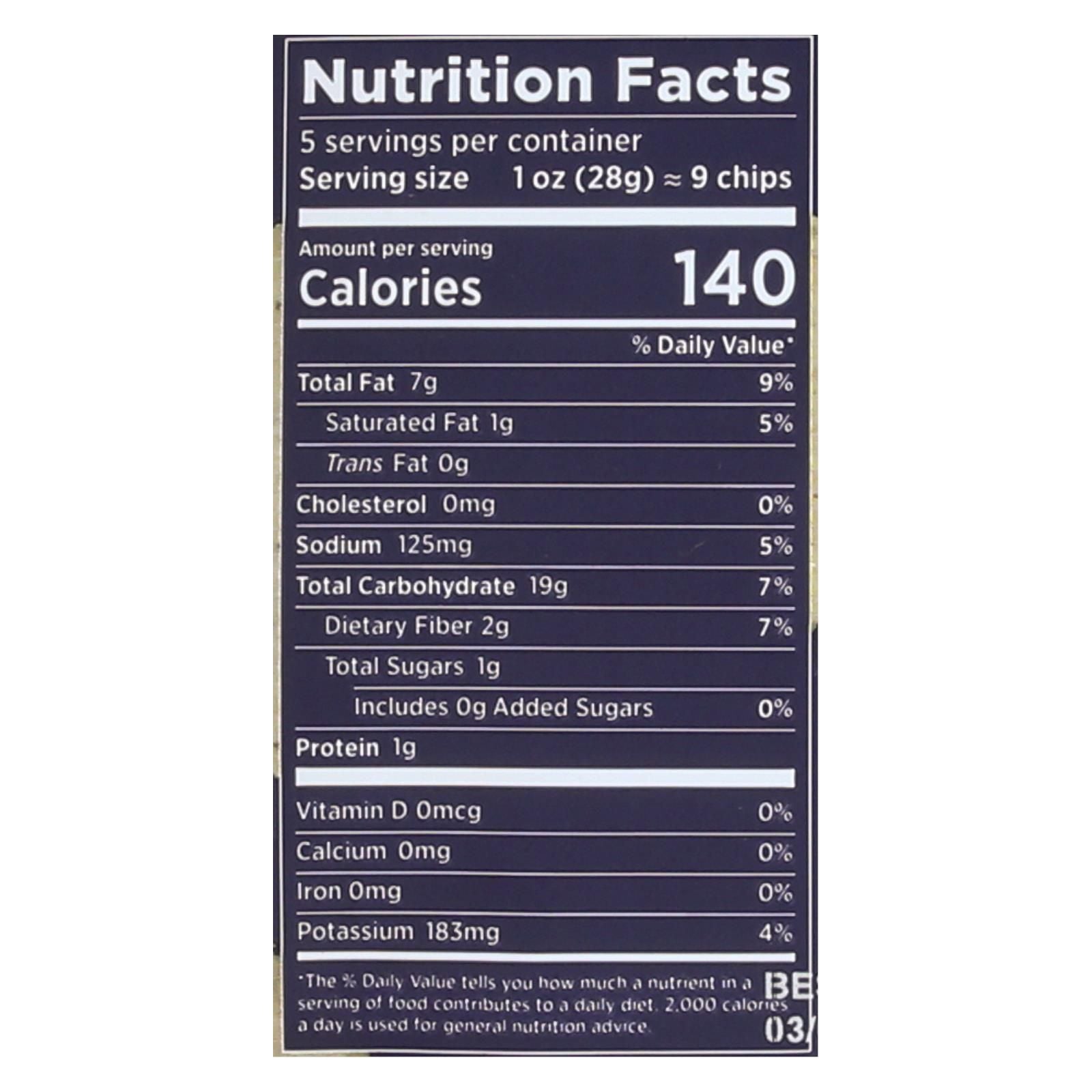 Siete Tortilla Chip - Lime - Case Of 12 - 5 Oz image 2