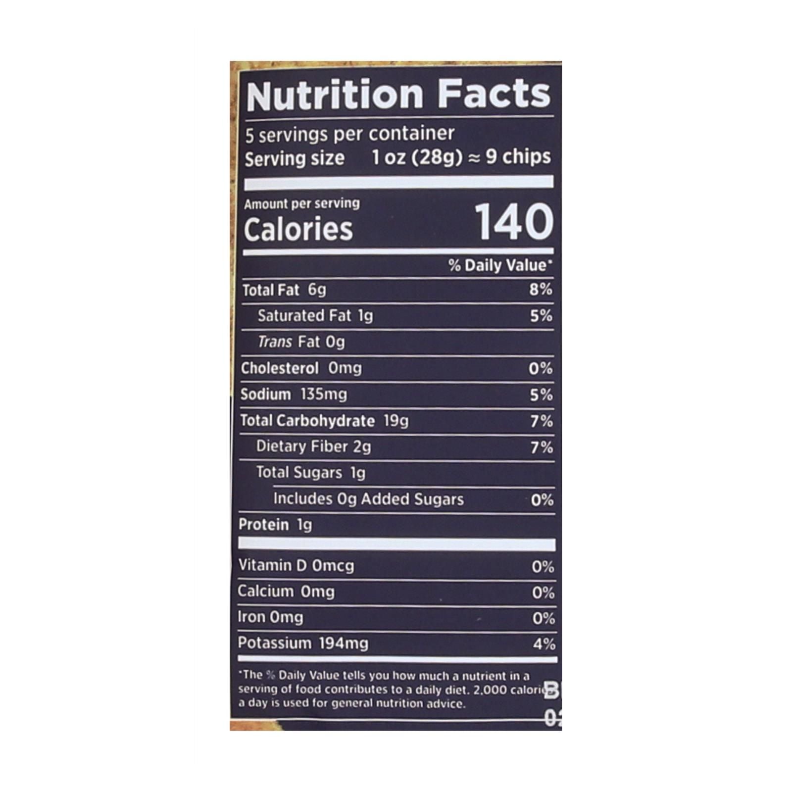 Siete Tortilla Chip - Nacho - Case Of 12 - 5 Oz image 2