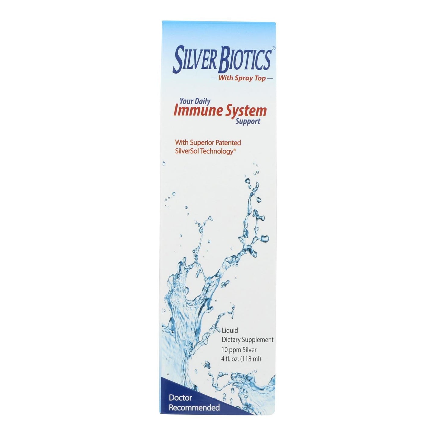 Silver Biotics - Suppl Dly Immun Trvl Spry - 1 Each 1-4 Fz image 1