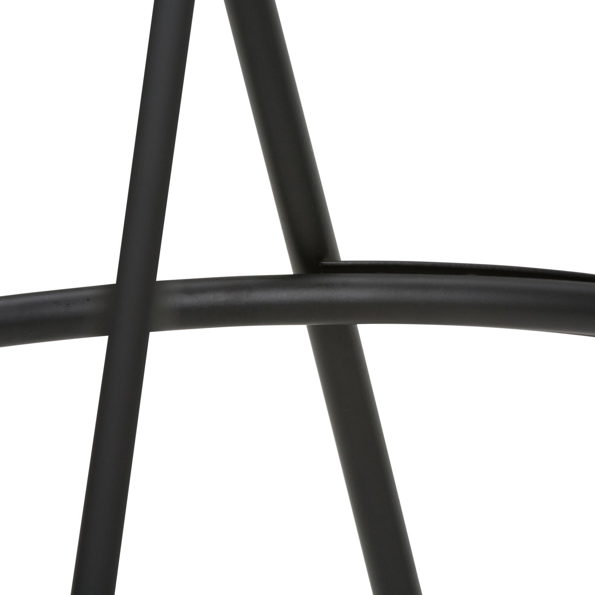 Simeon - 26" Metal Counter Height Stool with Wood Seat (Set of 2) - Cocoa Brown / Black image 5