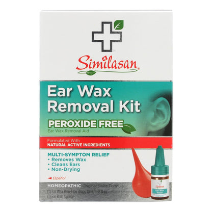 Similasan Ear Wax Relief Ear Drops And Ear Wax Removal Kit - 1 Kit image 2
