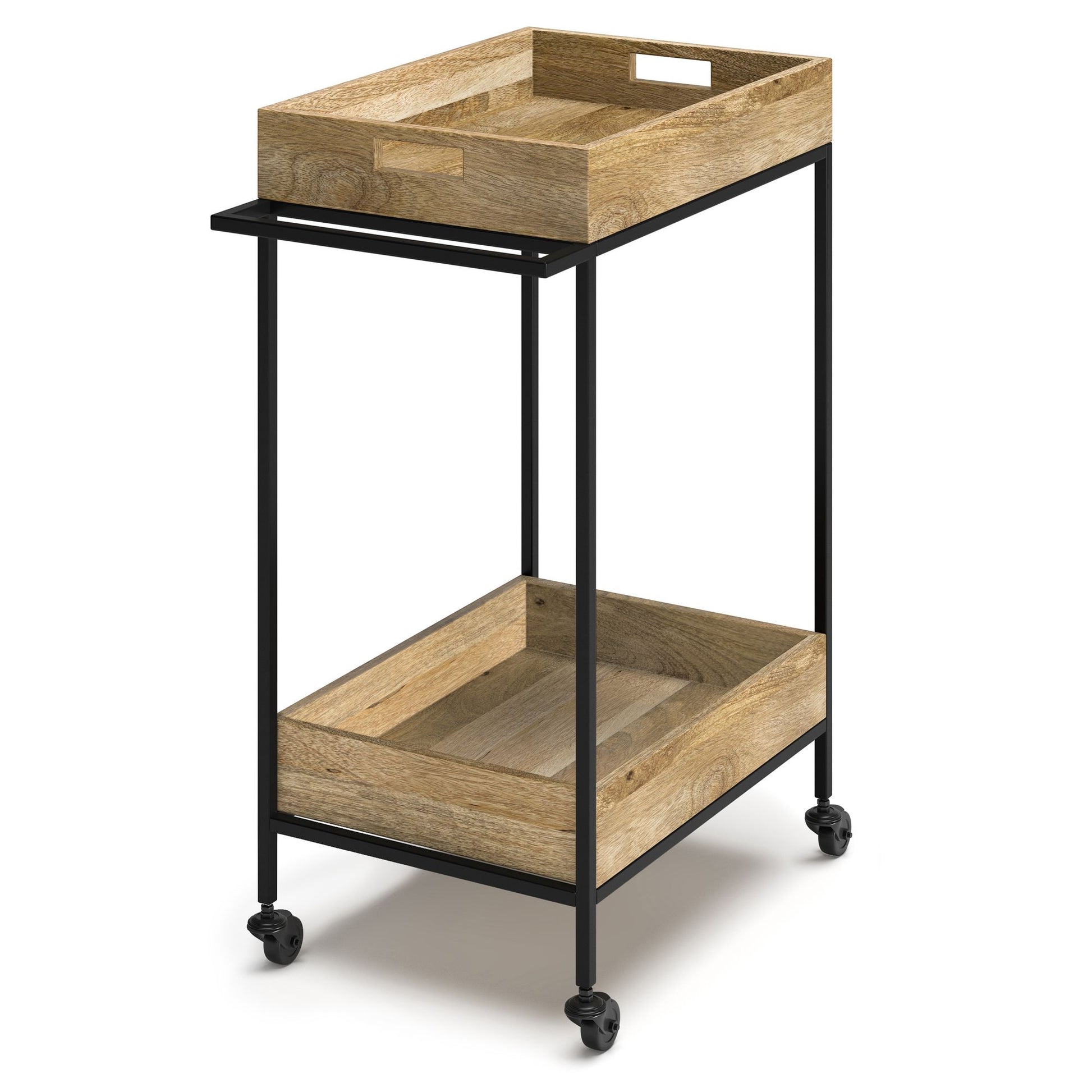 Simons - 24" Bar Cart - Natural image 1