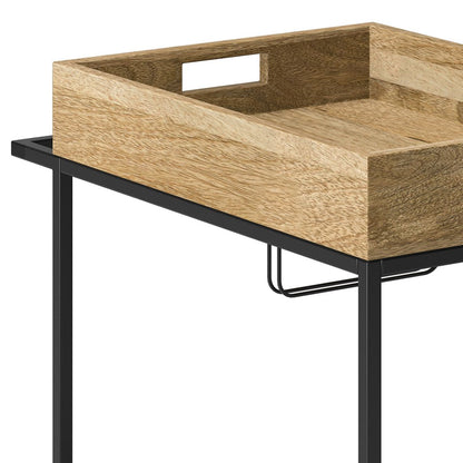 Simons - 24" Bar Cart - Natural image 5