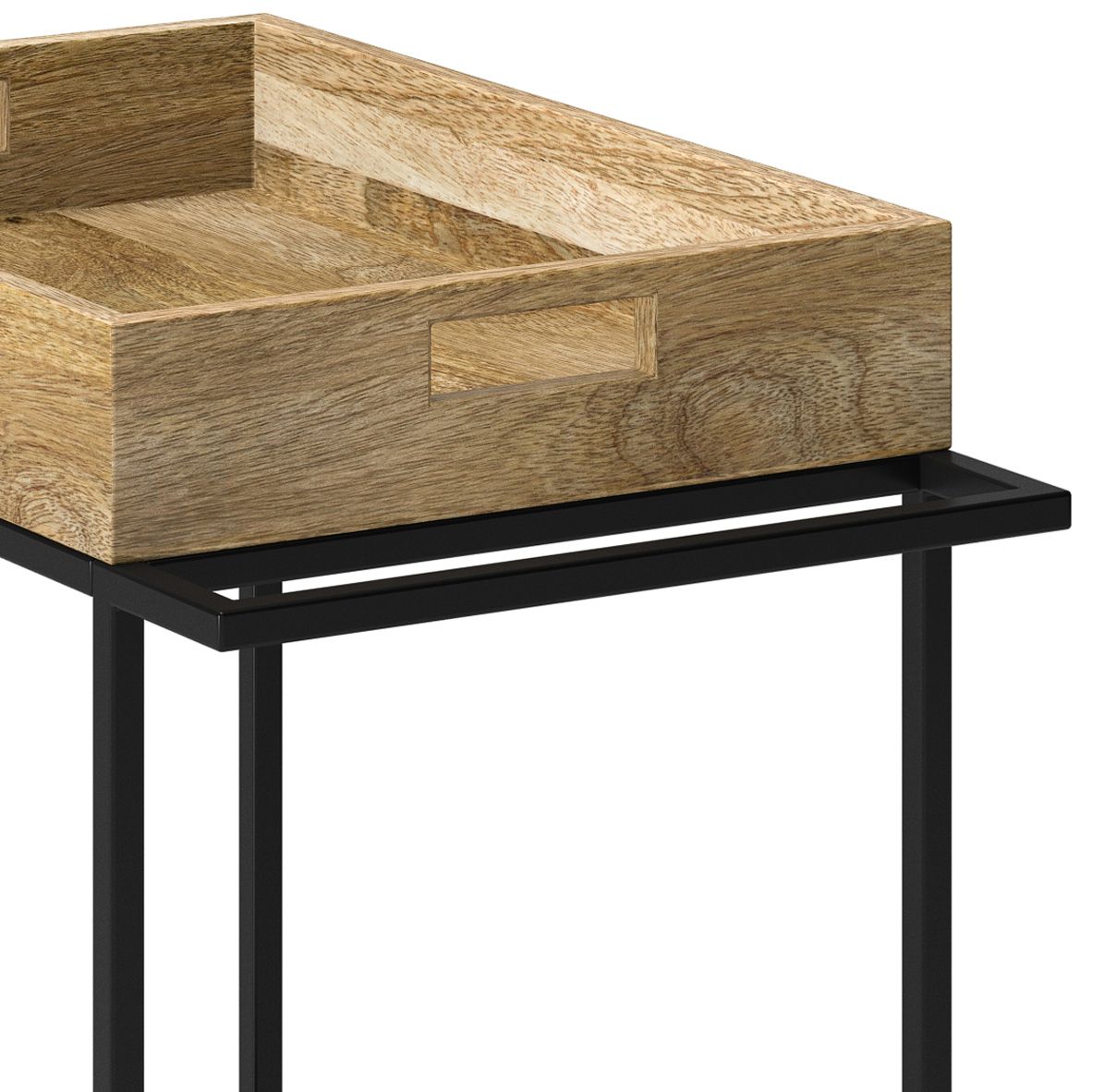Simons - 24" Bar Cart - Natural image 2