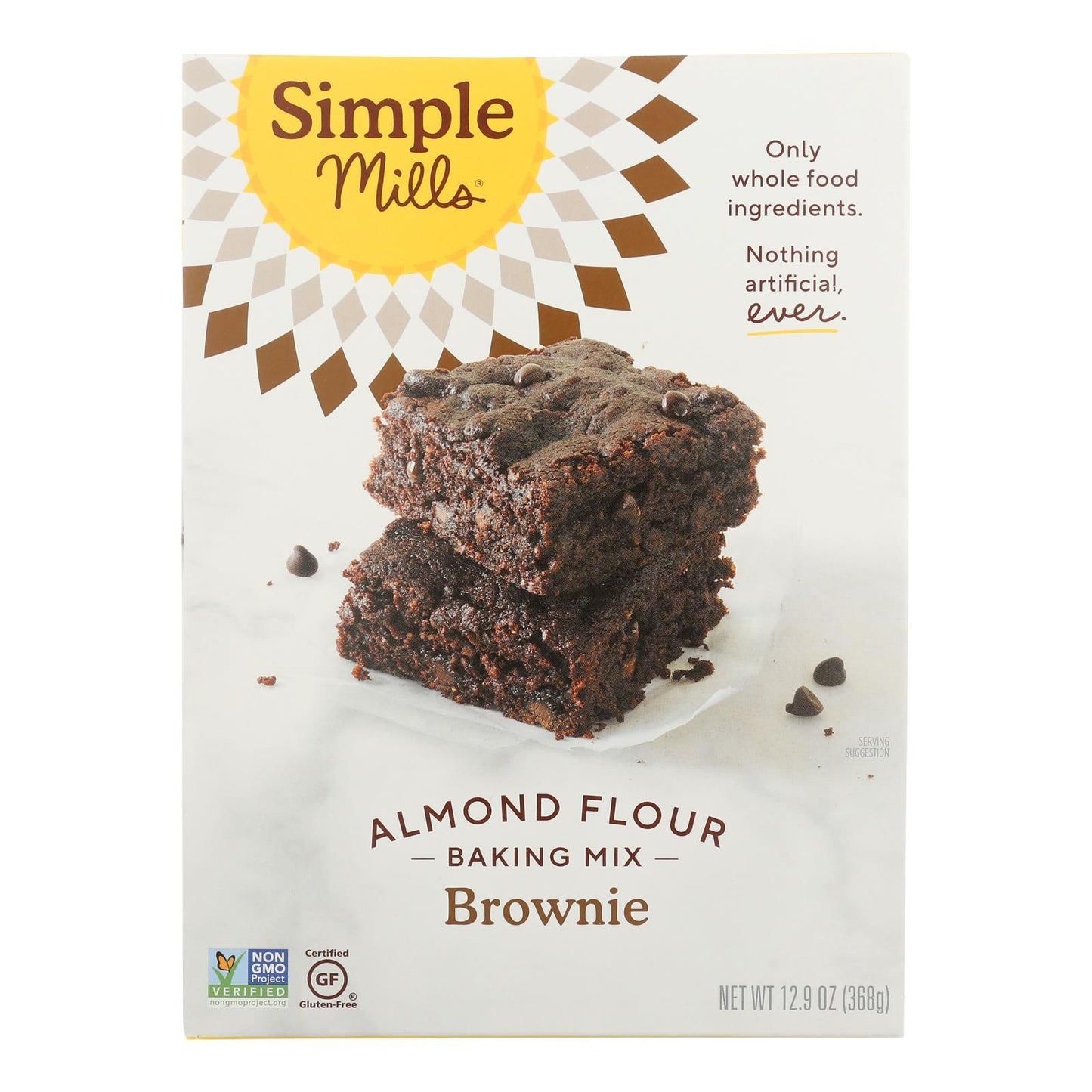 Simple Mills - Brownie Mix Almond Flour - Case Of 6 - 12.9 Oz image 2