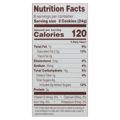 Simple Mills - Sandwich Cookie Cocoa Cshw Cream - Case Of 8-6.7 Oz image 2
