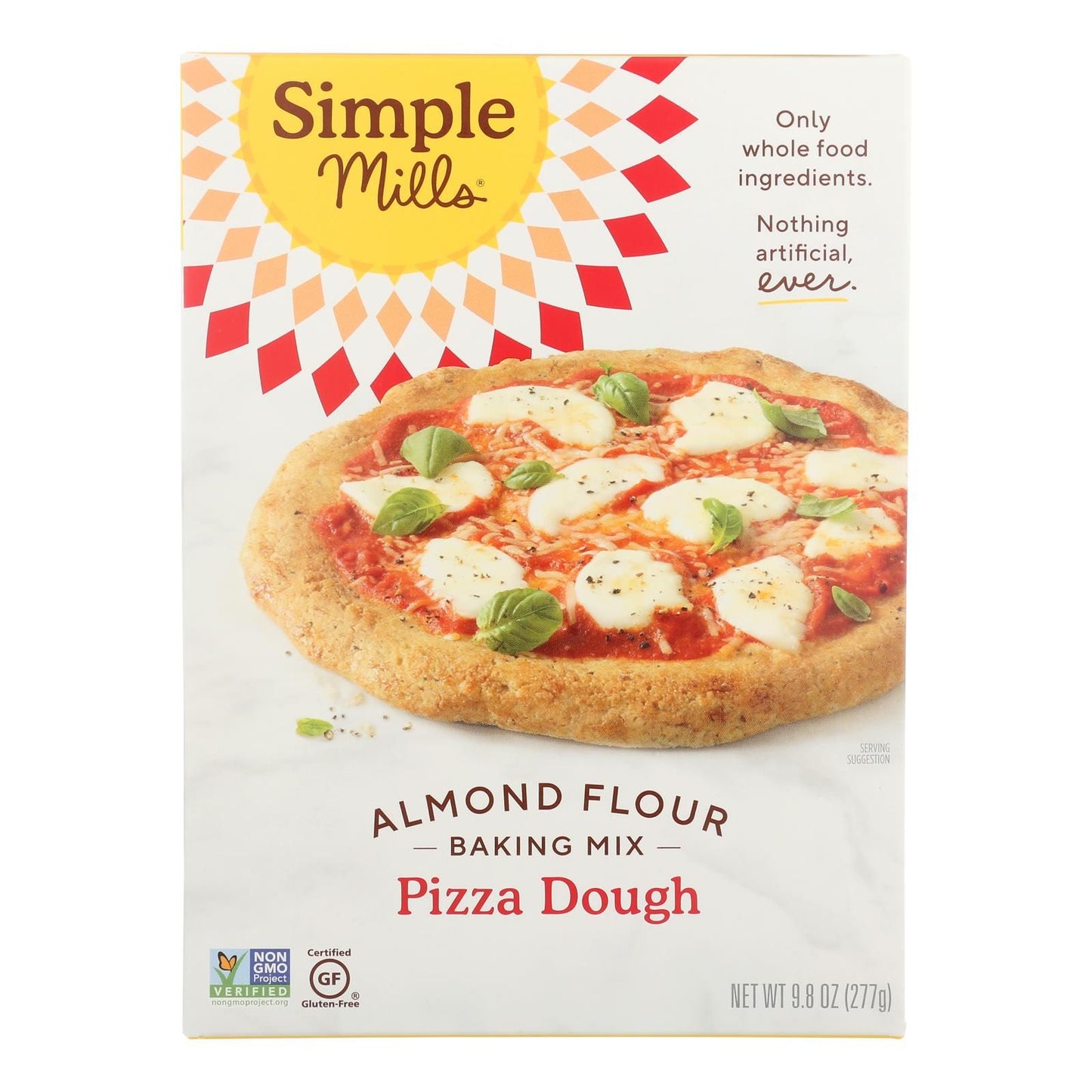 Simple Mills Almond Flour Pizza Dough Mix - Case Of 6 - 9.8 Oz. image 1