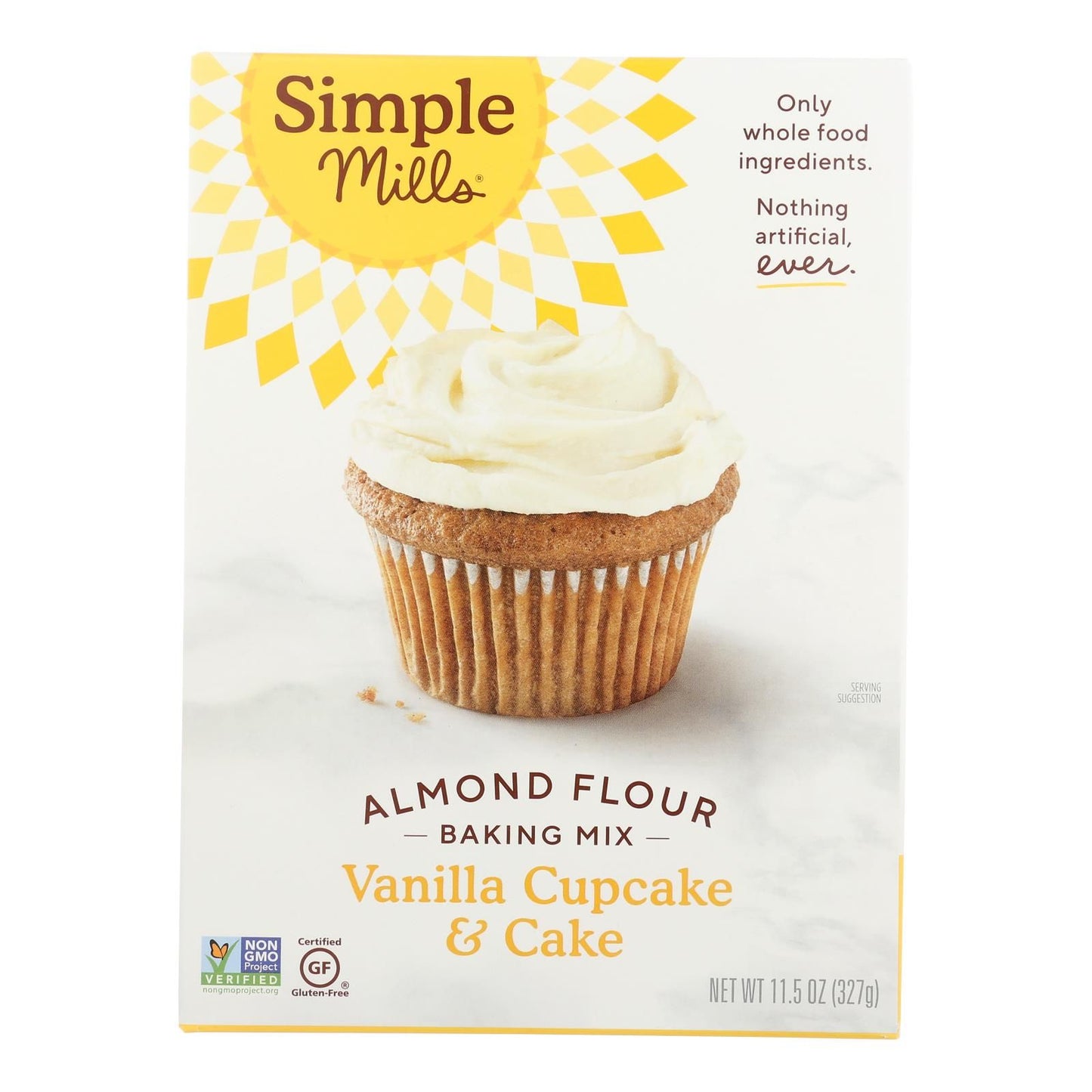 Simple Mills Almond Flour Vanilla Cake Mix - Case Of 6 - 11.5 Oz. image 1