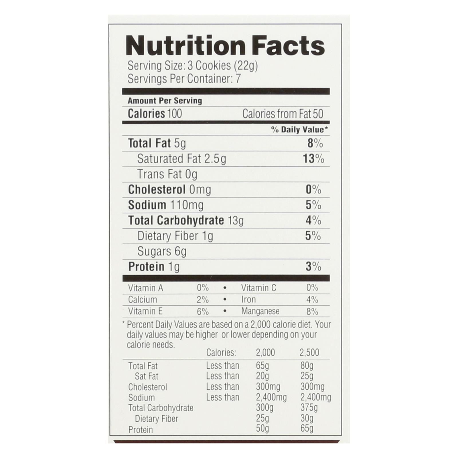 Simple Mills Cookies - Crunchy Double Chocolate - Case Of 6 - 5.5 Oz image 3