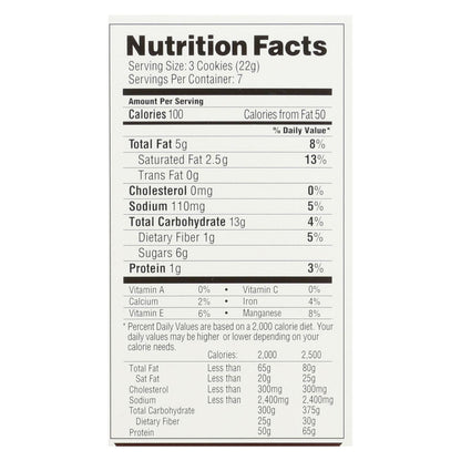 Simple Mills Cookies - Crunchy Double Chocolate - Case Of 6 - 5.5 Oz image 3