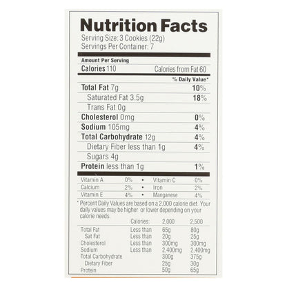 Simple Mills Cookies - Crunchy Toasted Pecan - Case Of 6 - 5.5 Oz image 3