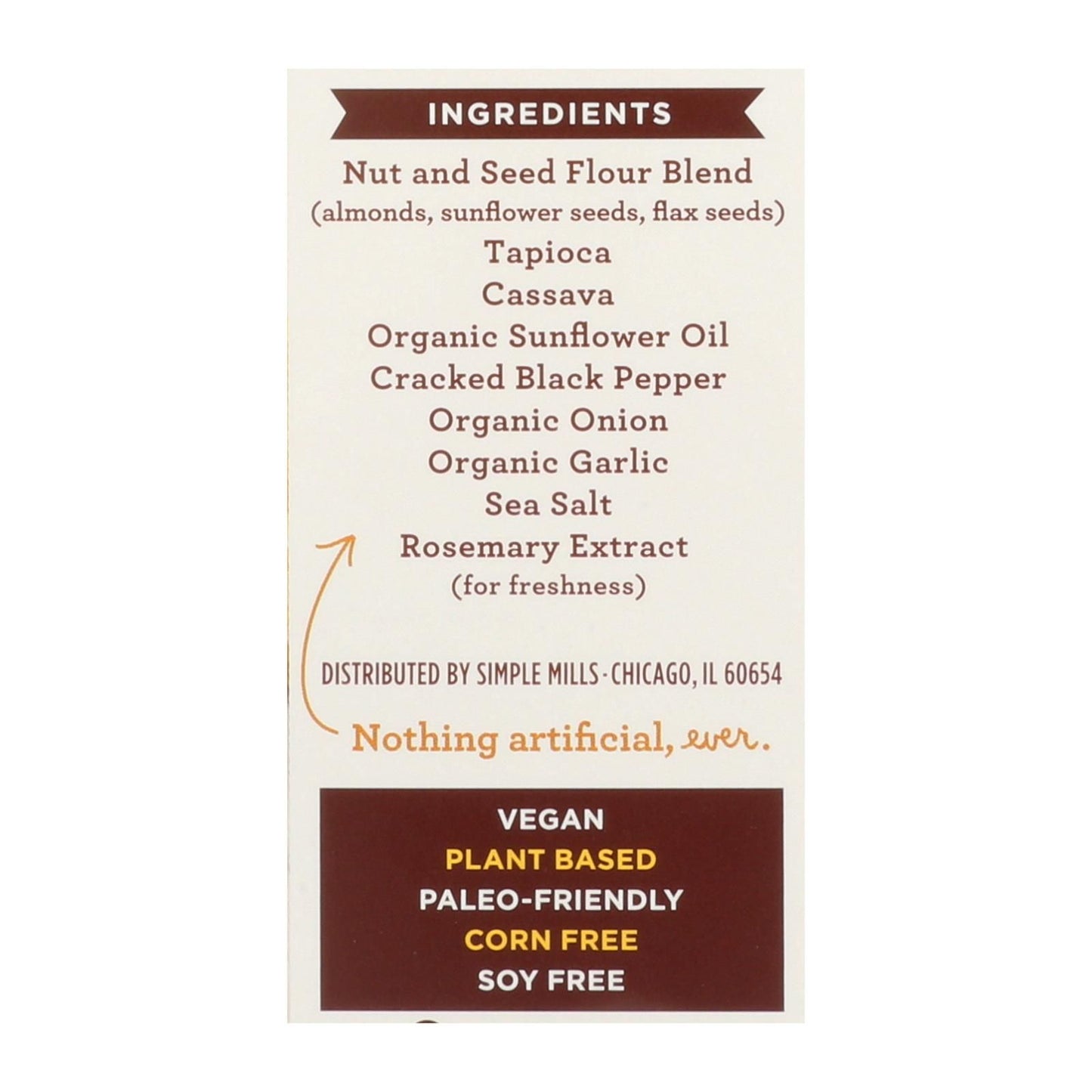 Simple Mills Cracked Black Pepper Almond Flour - Case Of 6 - 4.25 Oz image 4