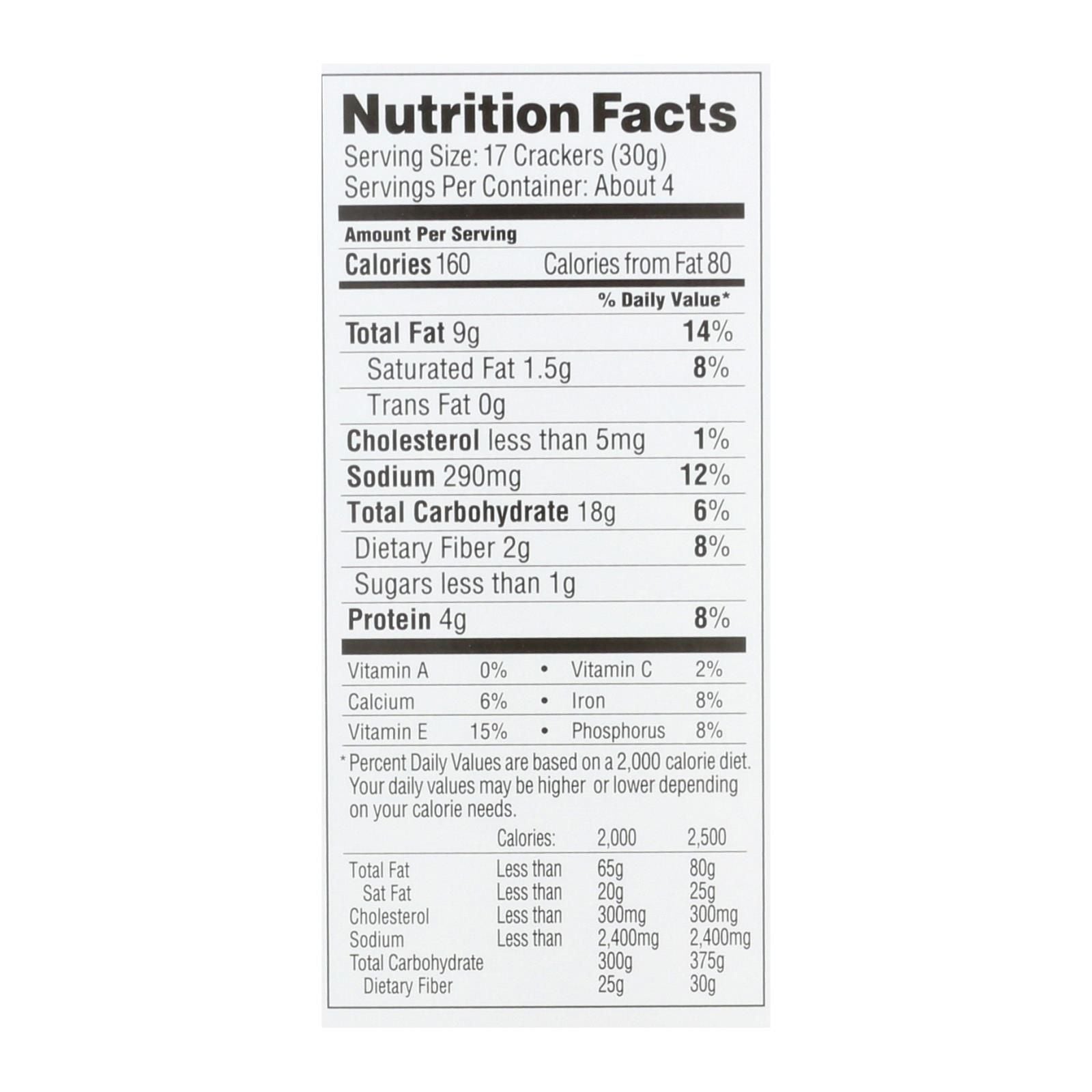 Simple Mills Farmhouse Cheddar Almond Flour Crackers - Case Of 6 - 4.25 Oz. image 3