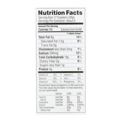 Simple Mills Farmhouse Cheddar Almond Flour Crackers - Case Of 6 - 4.25 Oz. image 3