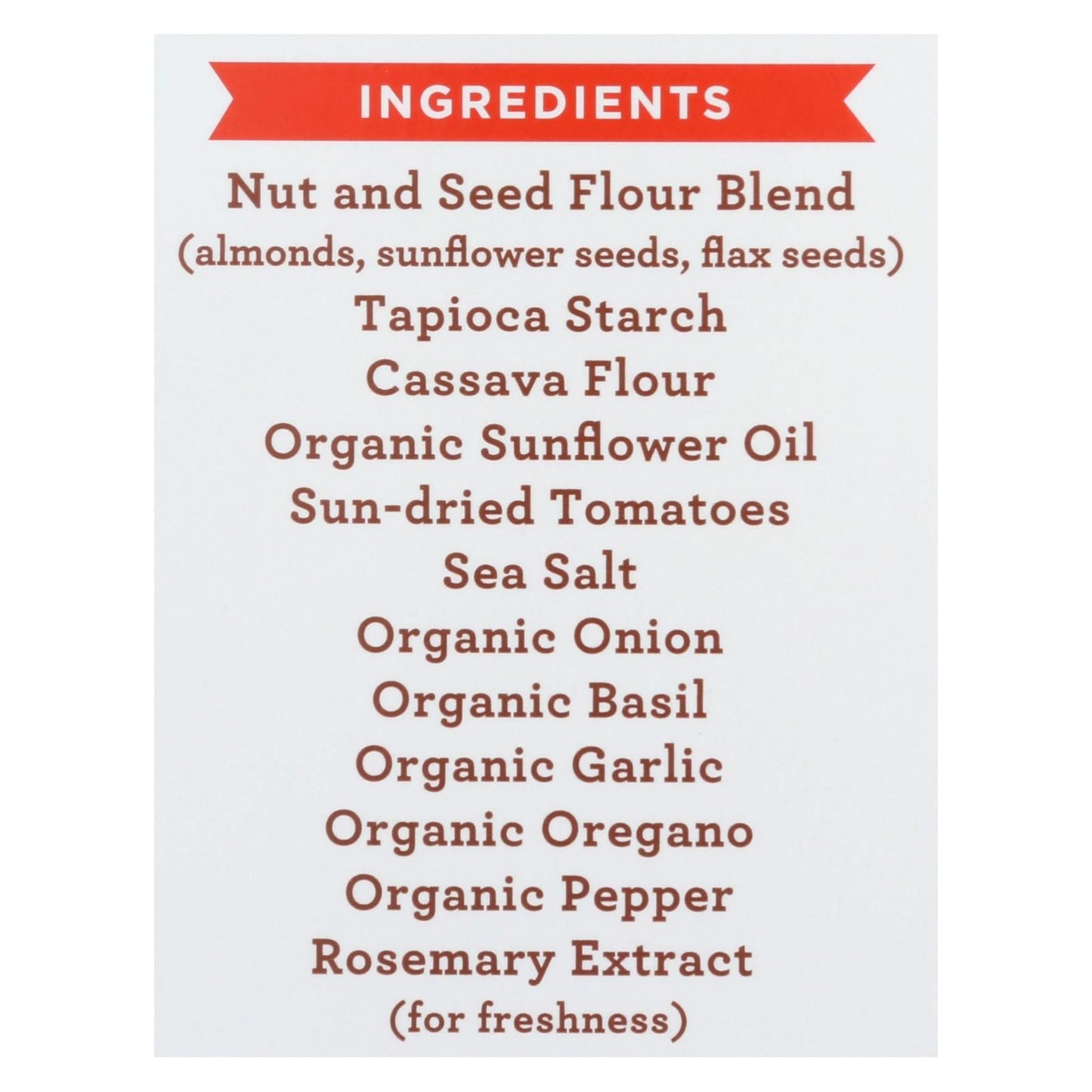 Simple Mills Sun Dried Tomato And Basil Almond Flour Crackers - Case Of 6 - 4.25 Oz. image 2
