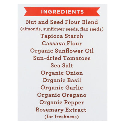 Simple Mills Sun Dried Tomato And Basil Almond Flour Crackers - Case Of 6 - 4.25 Oz. image 2