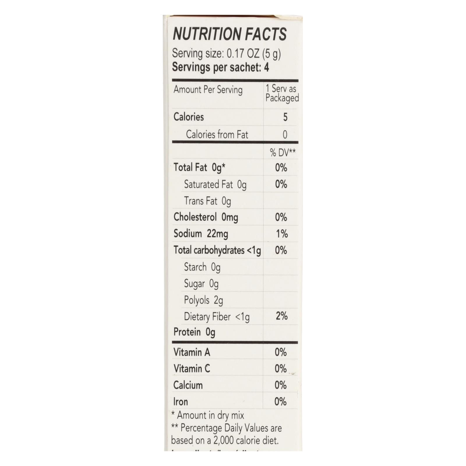Simply Delish Natural Jel Dessert - Orange - Case Of 6 - 1.6 Oz. image 2