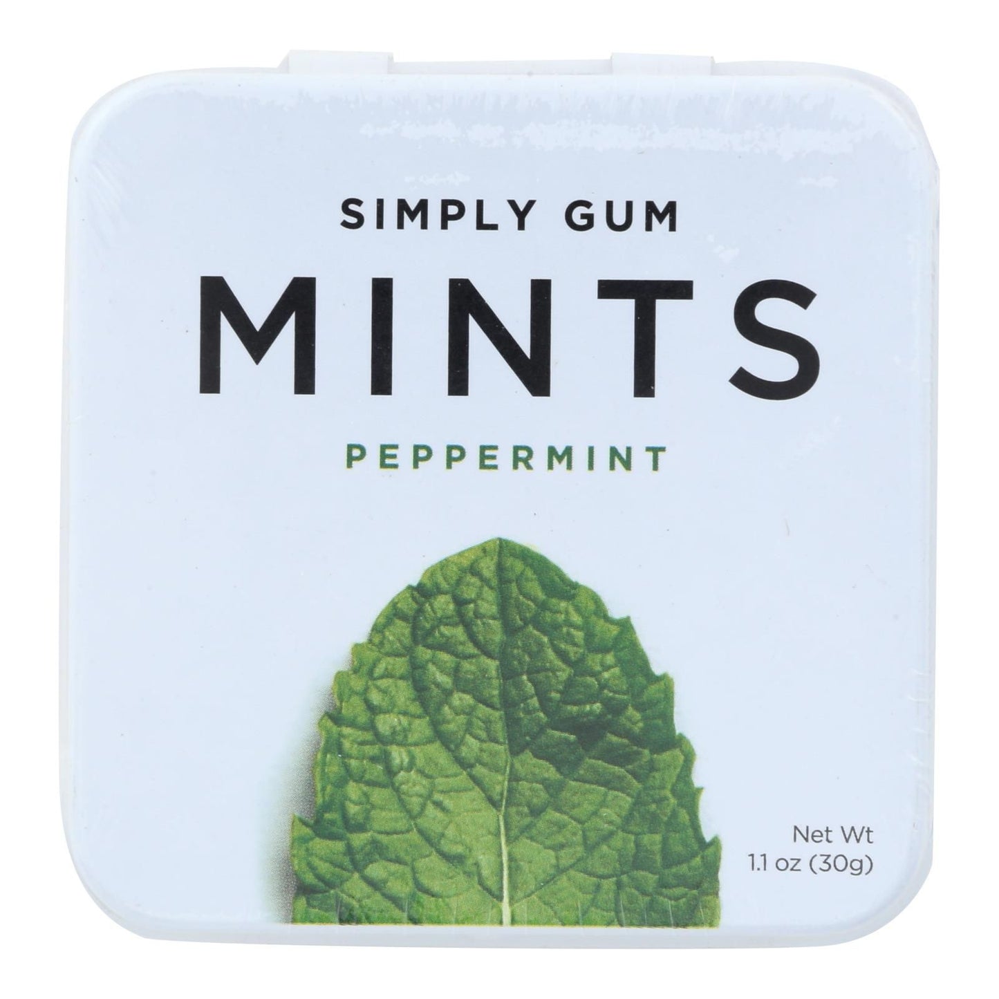 Simply Gum - Mints - Peppermint - Case Of 6 - 30 Count image 1