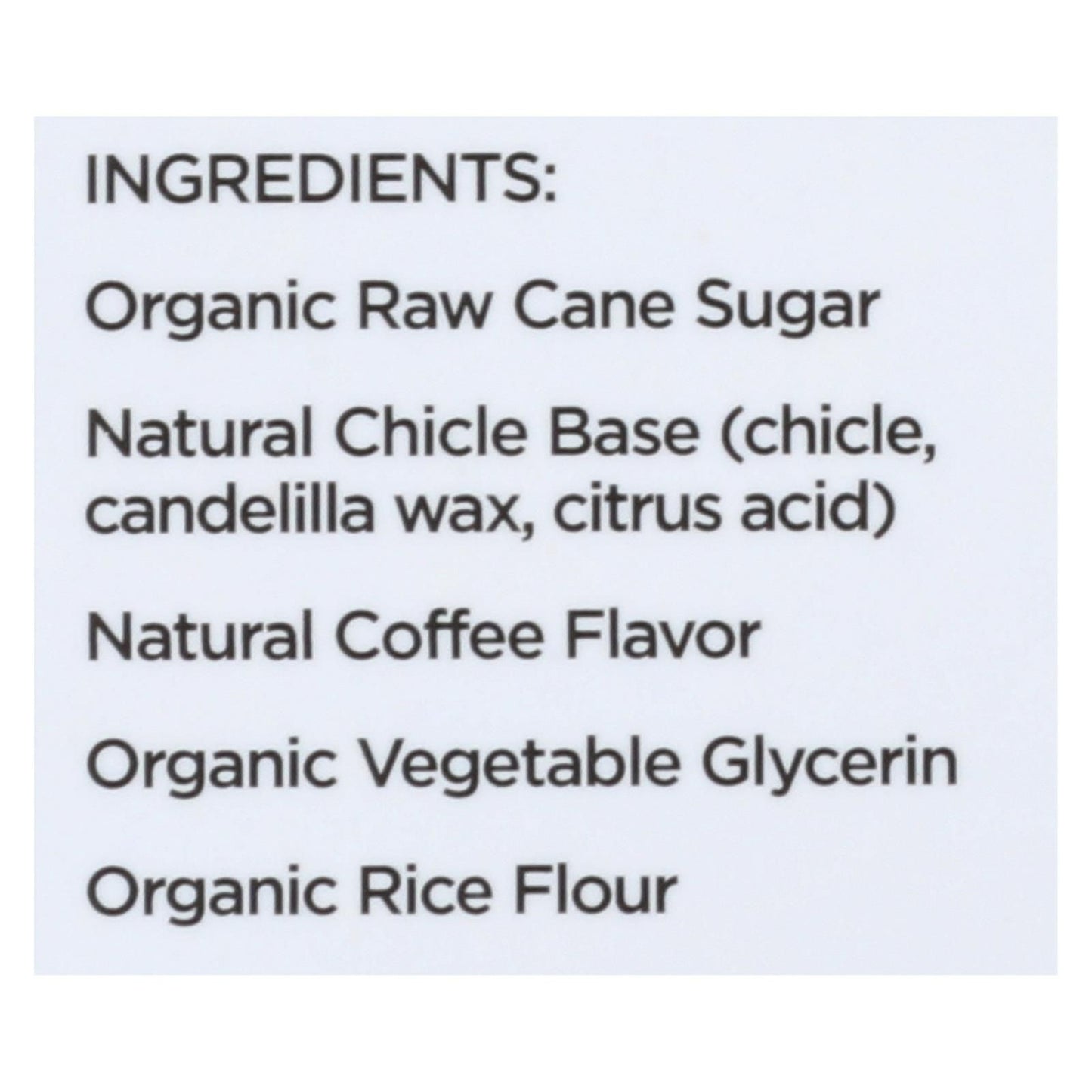Simply Gum All Natural Gum - Coffee - Case Of 12 - 15 Count image 3