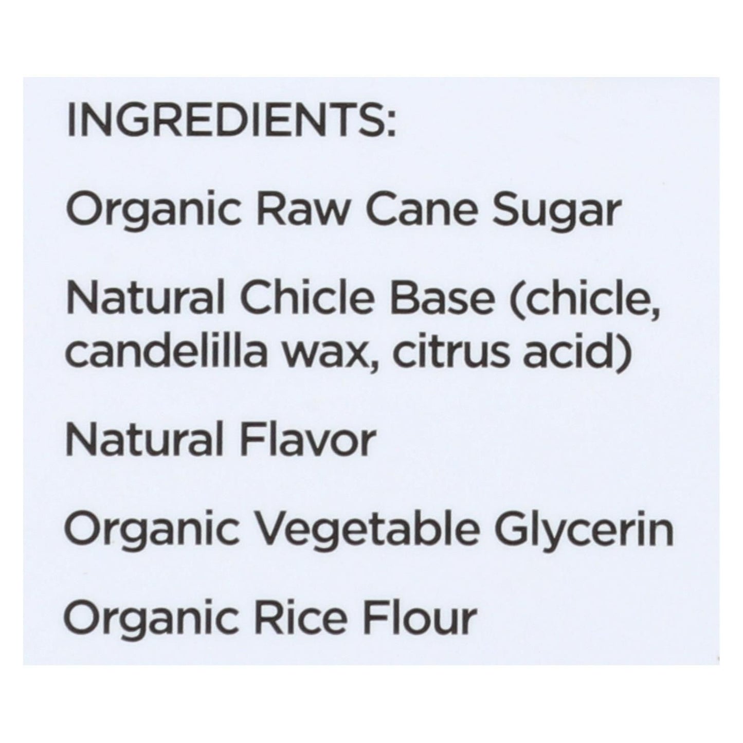 Simply Gum All Natural Gum - Ginger - Case Of 12 - 15 Count image 2