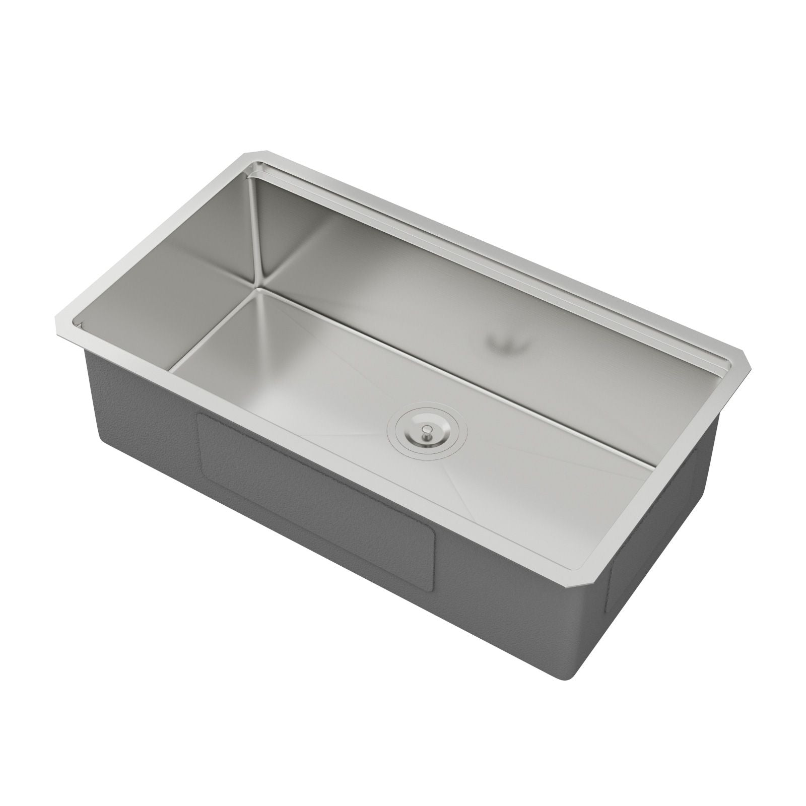 Single Bowl Undermount Workstation Kitchen Sink - 33"x19"x 10" Inch 16 Gauge Stainless Steel Deep Sink image 17