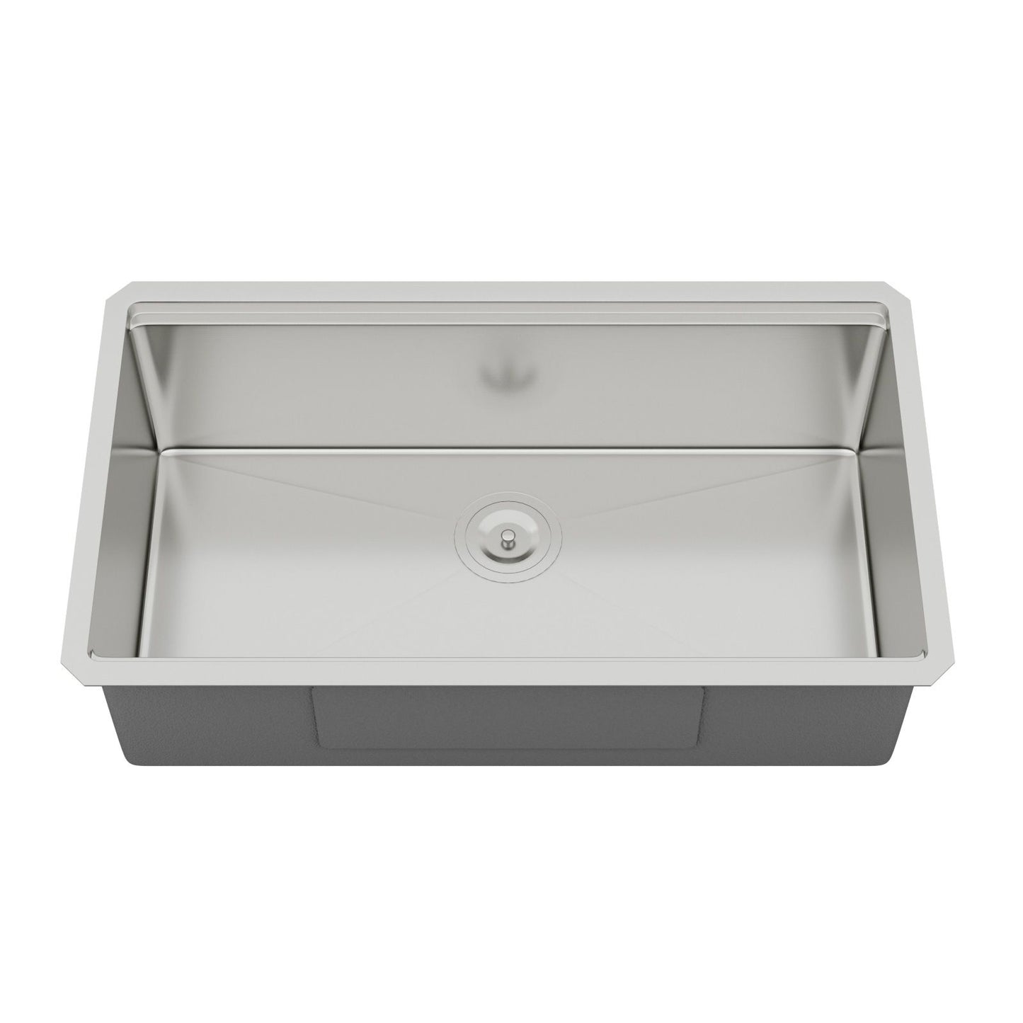 Single Bowl Undermount Workstation Kitchen Sink - 33"x19"x 10" Inch 16 Gauge Stainless Steel Deep Sink image 16