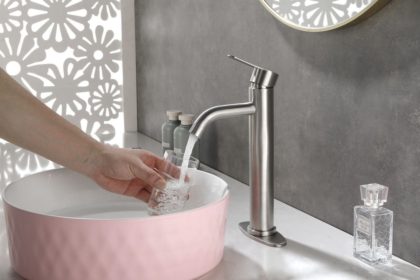 Single Handle Bathroom Vanity Sink Faucet image 10