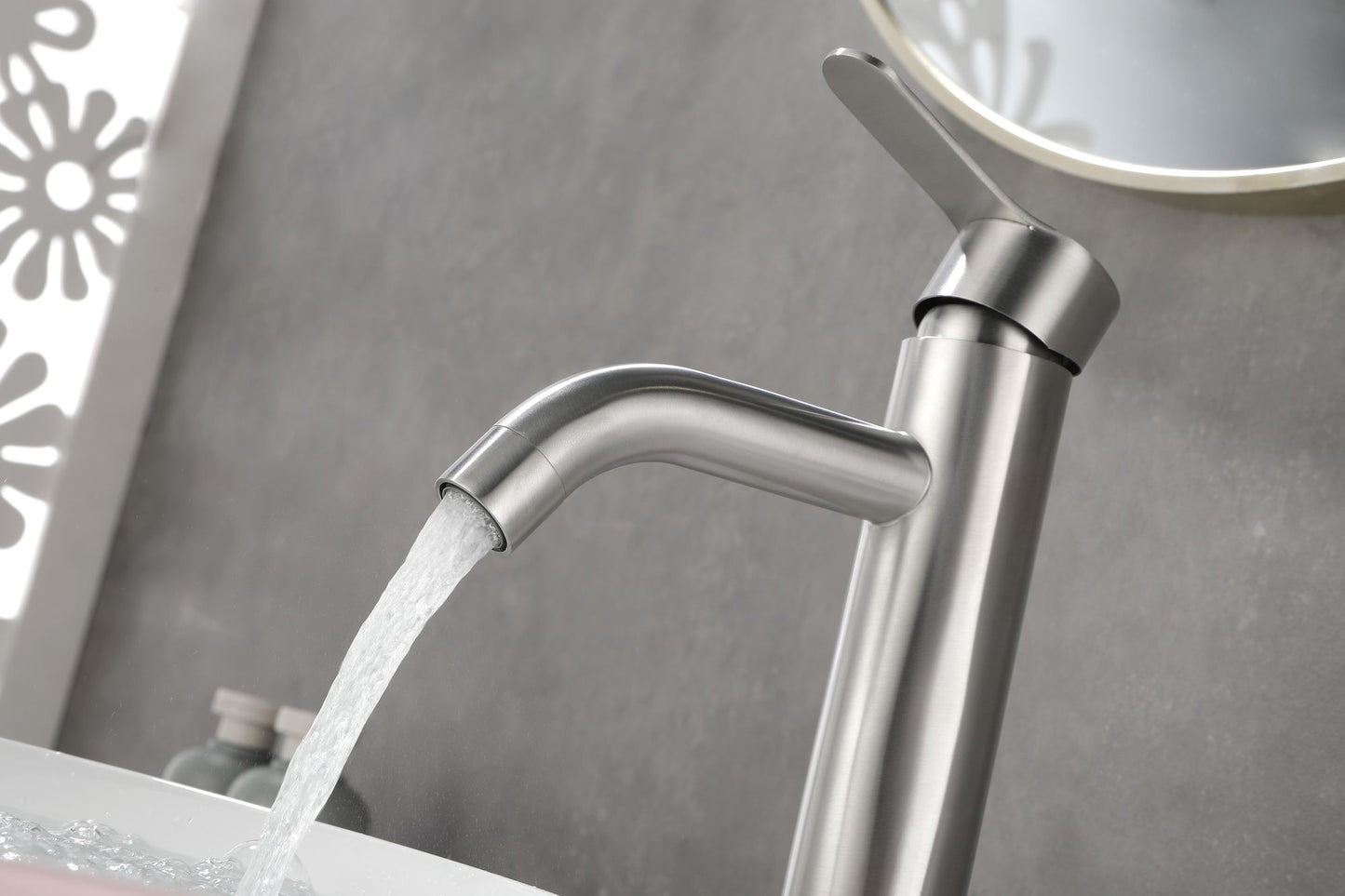 Single Handle Bathroom Vanity Sink Faucet image 2