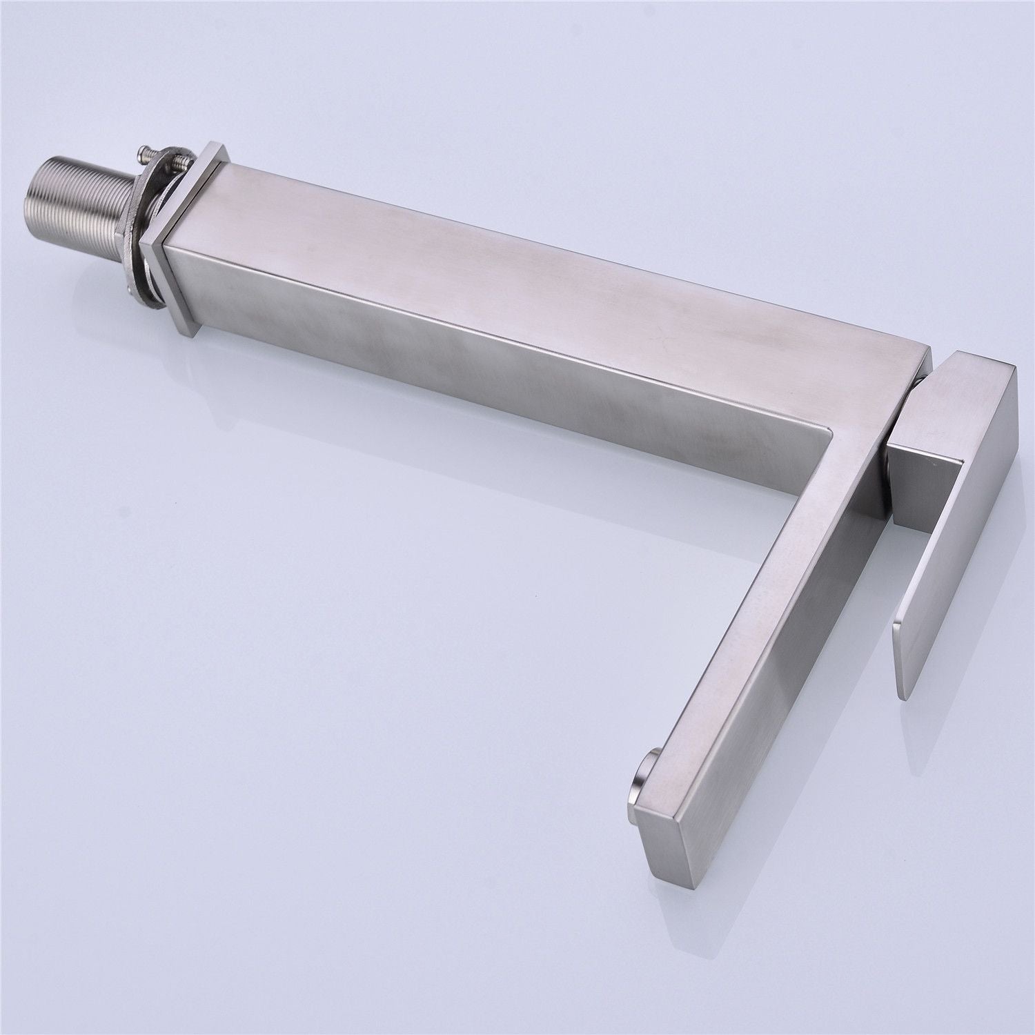 Single Handle Sink Brushed Nickel Vanity Bathroom Faucet, Basin Mixer Tap image 16