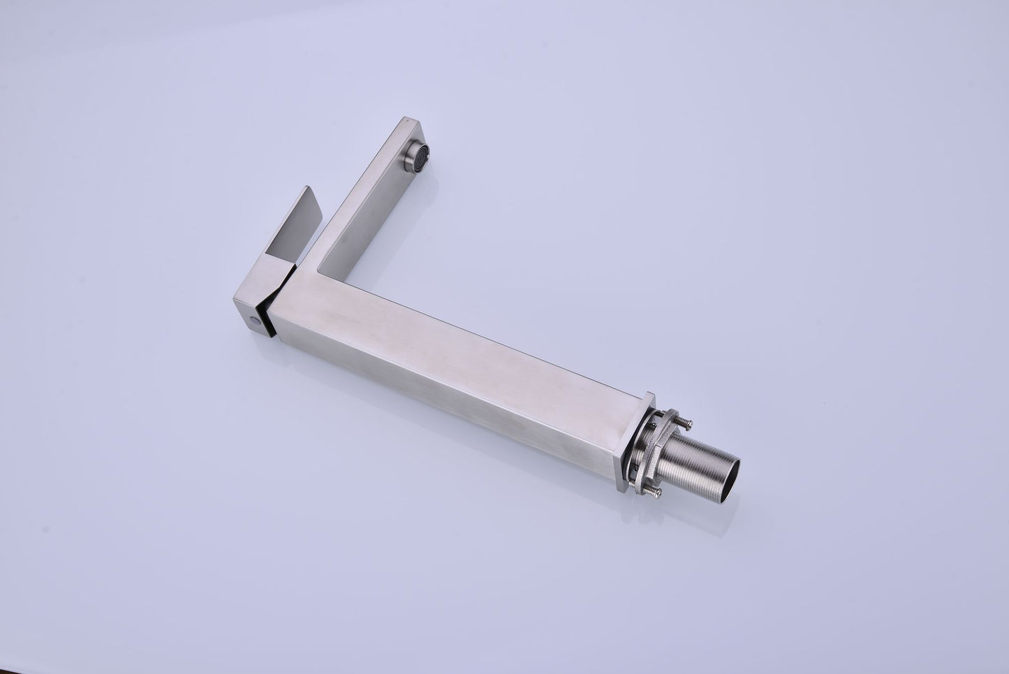 Single Handle Sink Brushed Nickel Vanity Bathroom Faucet, Basin Mixer Tap image 14
