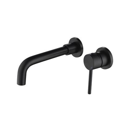 Single Lever Handle Wall Mounted Bathroom sink Faucet image 11