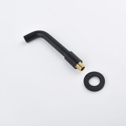 Single Lever Handle Wall Mounted Bathroom sink Faucet image 14