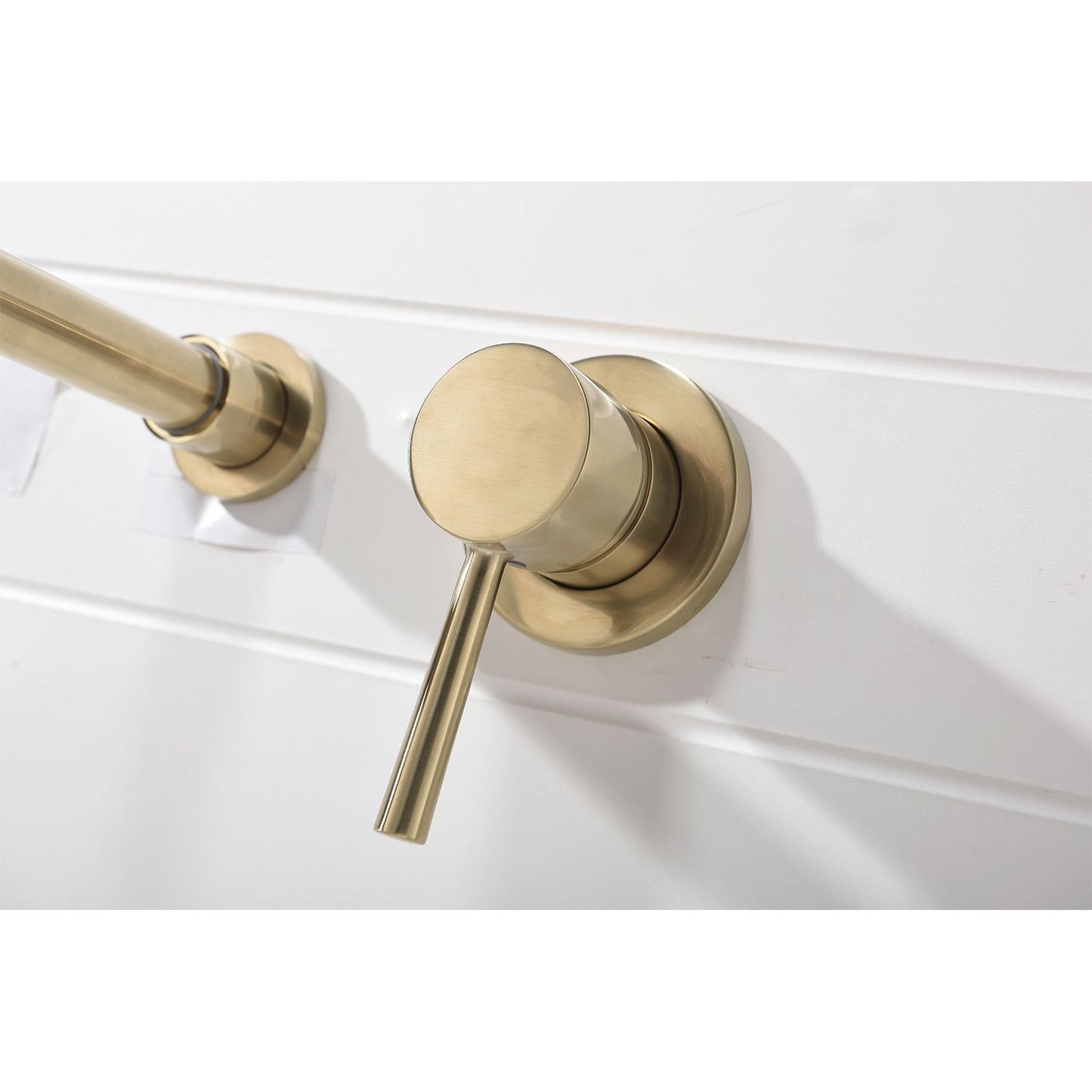Single Lever Handle Wall Mounted Bathroom sink Faucet image 6