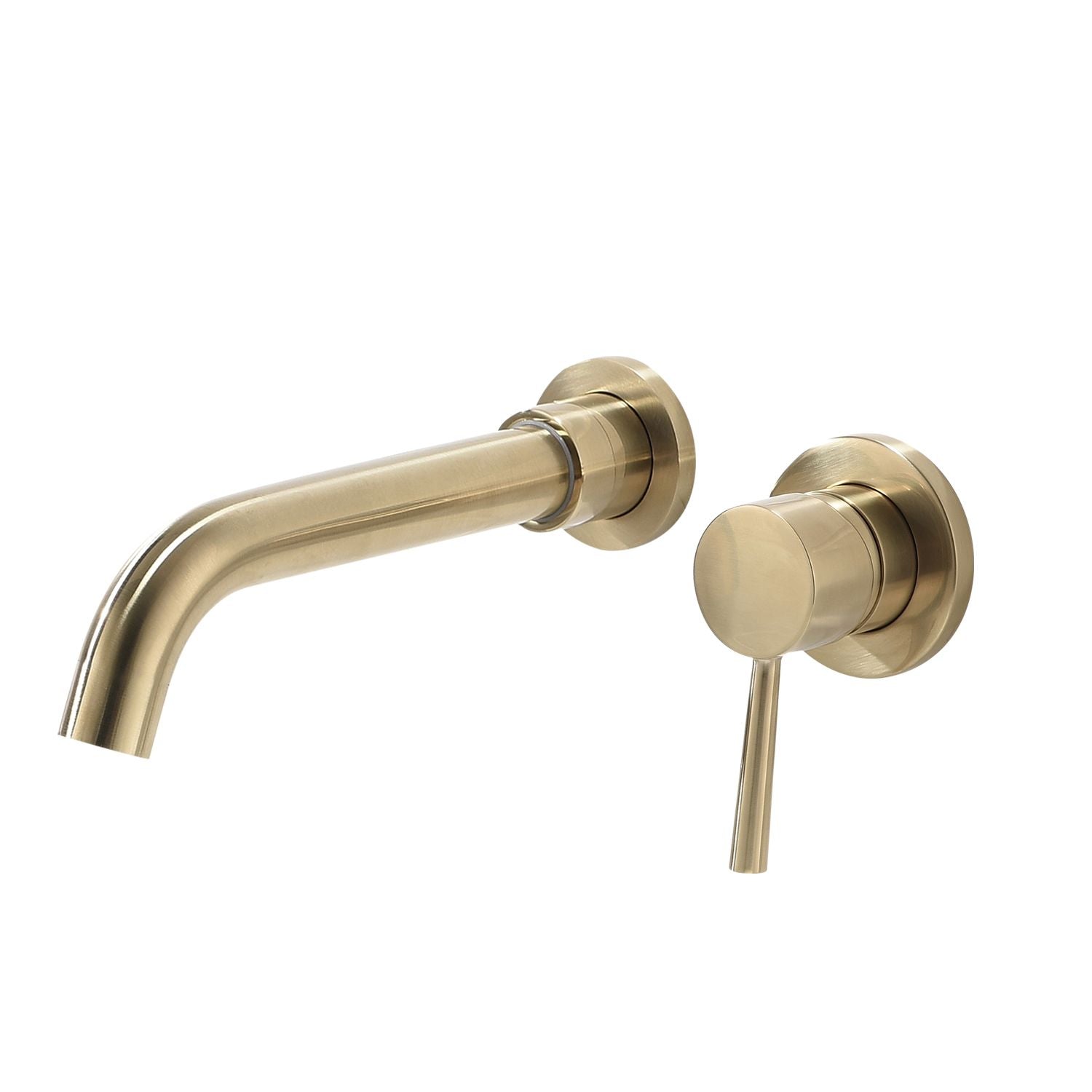 Single Lever Handle Wall Mounted Bathroom sink Faucet image 1