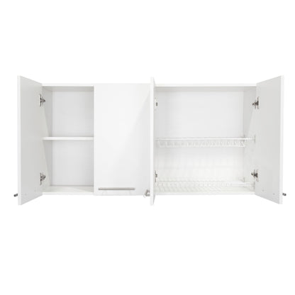 Sitka Wall Cabinet, Two Spacious Divisions, Four Doors image 13