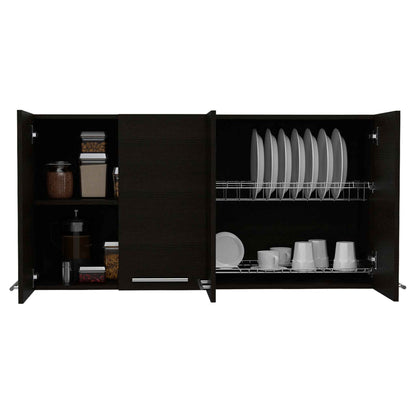 Sitka Wall Cabinet, Two Spacious Divisions, Four Doors image 6