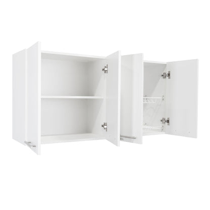 Sitka Wall Cabinet, Two Spacious Divisions, Four Doors image 14
