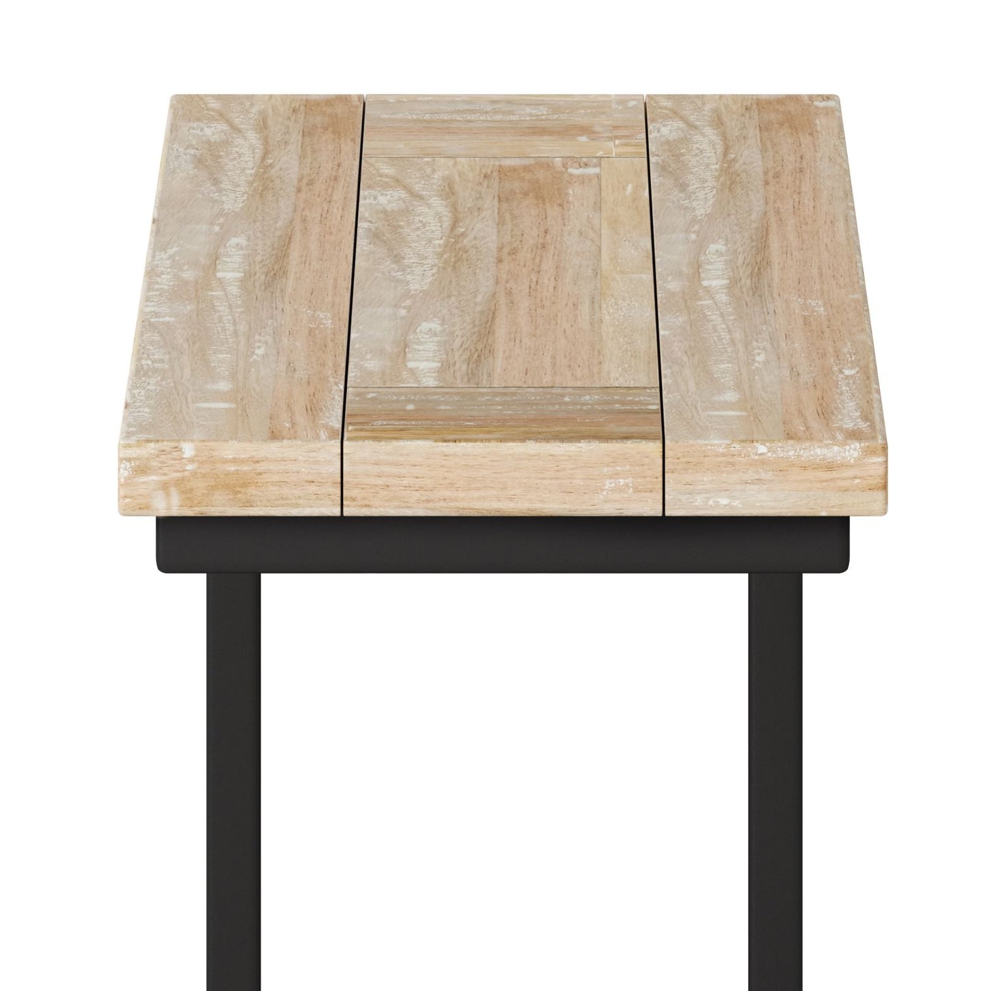 Skyler - C Side Table - Distressed White Wash image 4