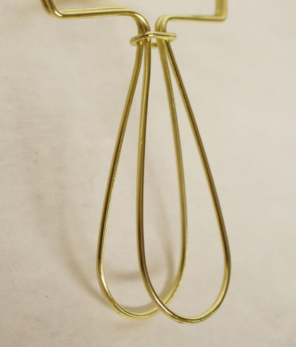 Slant Empire Hardback Lampshade with Bulb Clip, Beige image 2