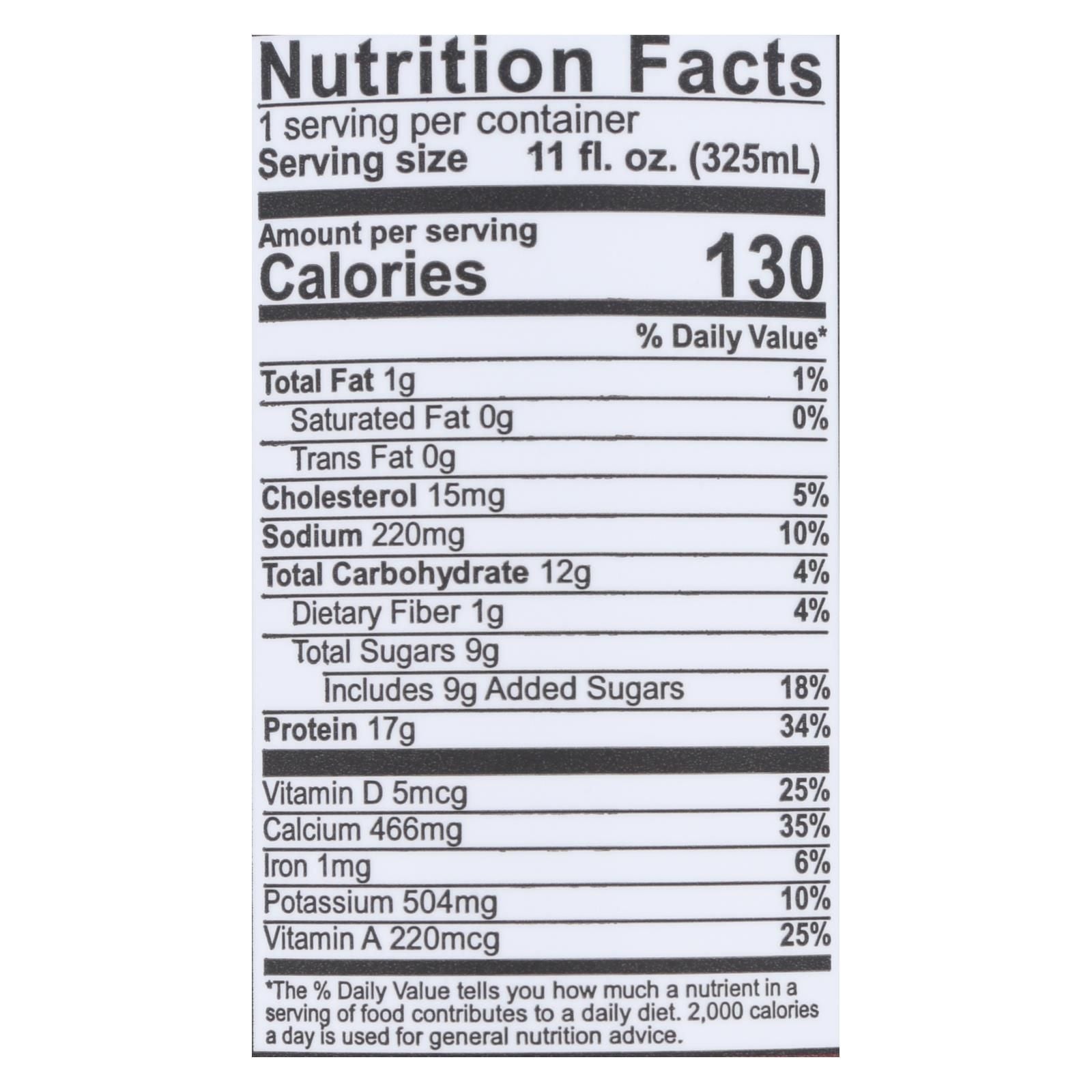 Slate Milk - Milk Aseptic Lf Chocolate - Case Of 12 - 11 Fz image 2