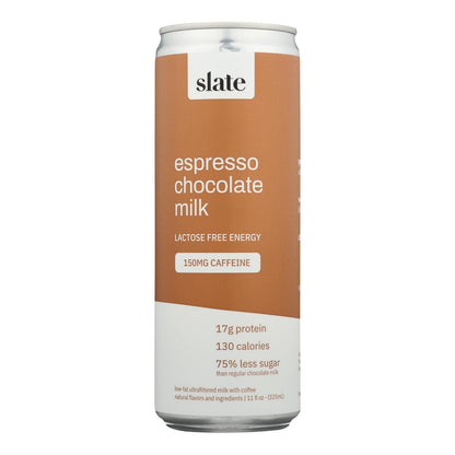 Slate Milk - Milk Aseptic Lf Esprsso - Case Of 12 - 11 Fz image 1
