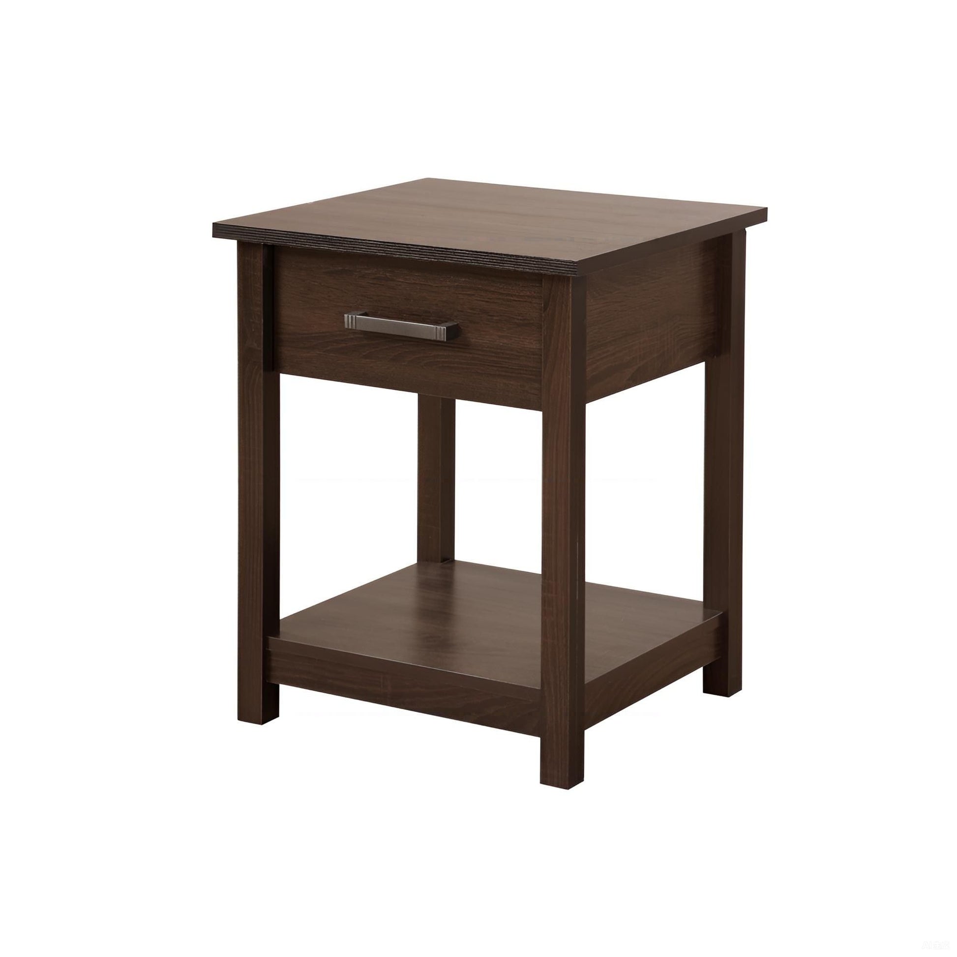 Sleek Contemporary Nightstand In Wenge image 3
