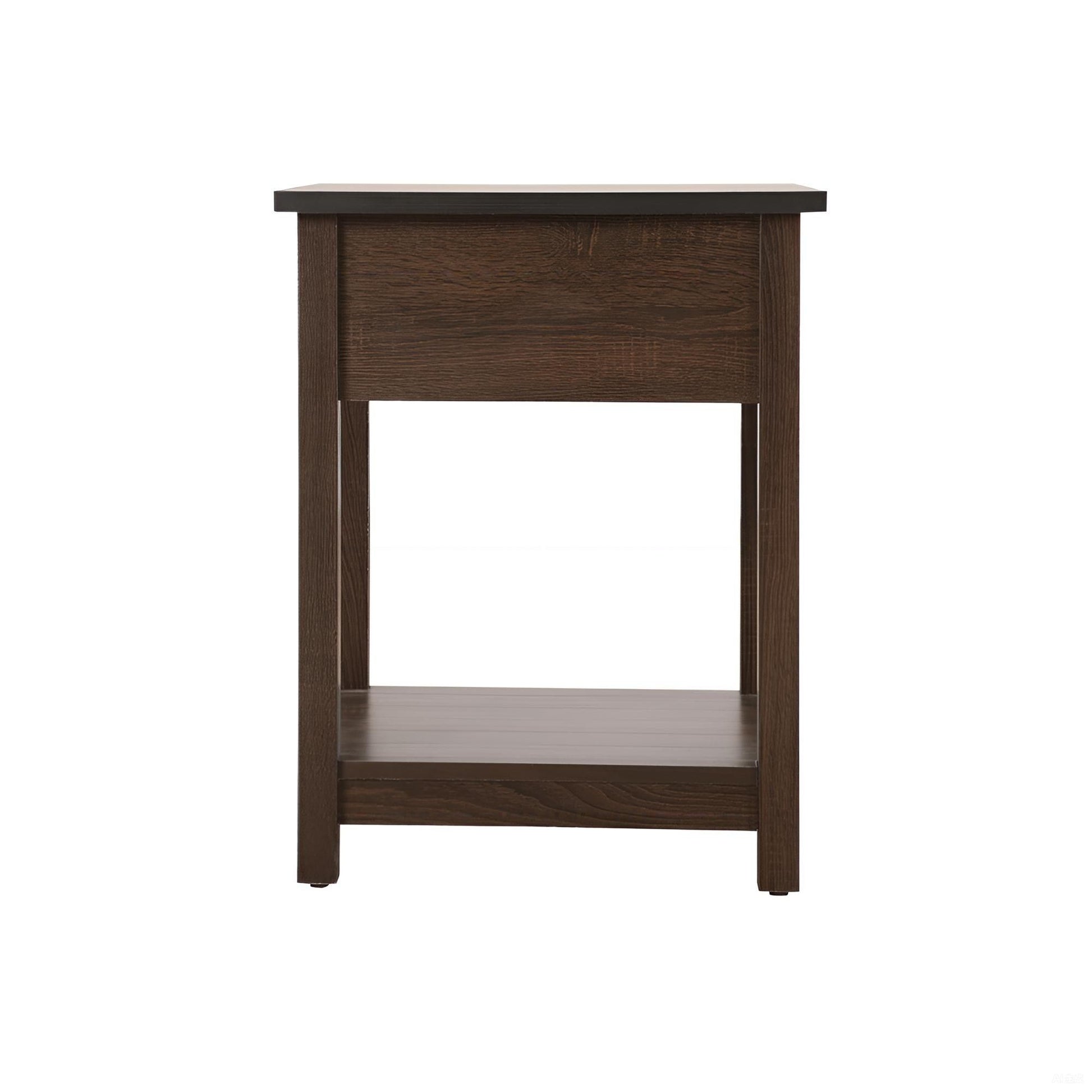 Sleek Contemporary Nightstand In Wenge image 6