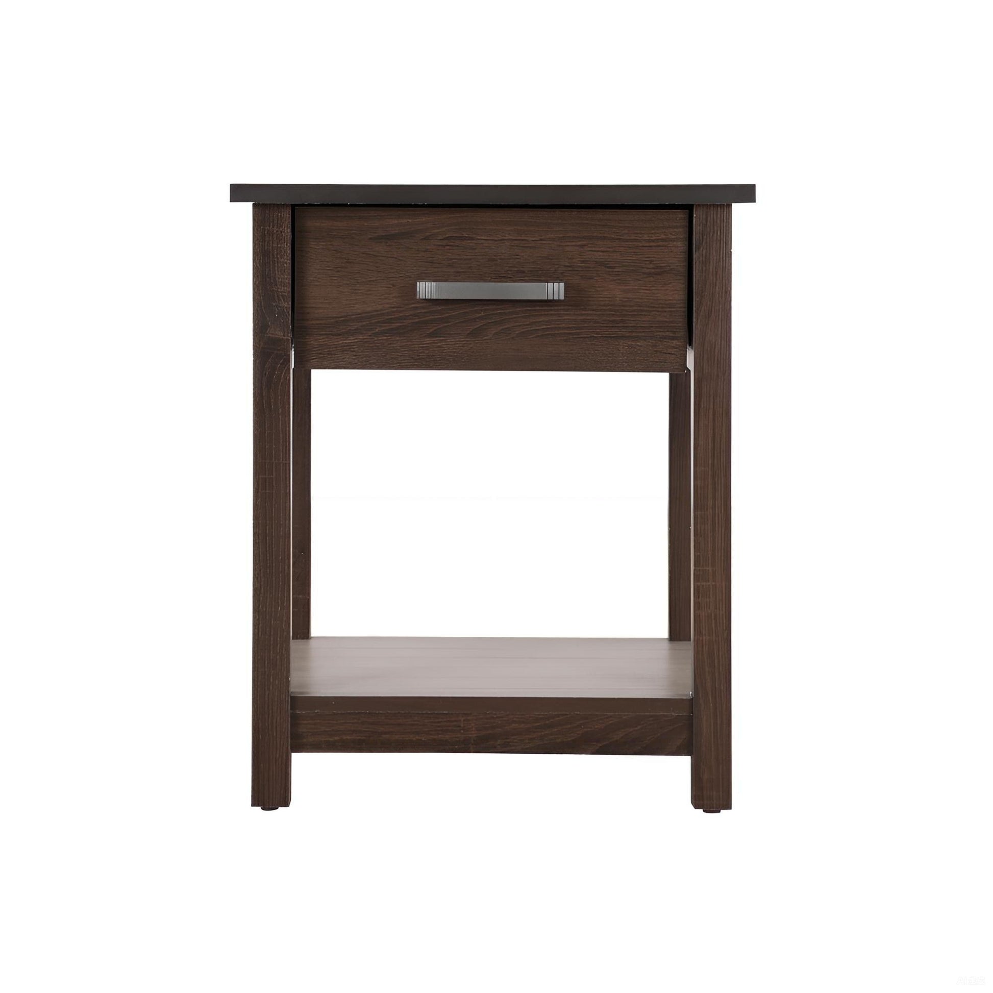 Sleek Contemporary Nightstand In Wenge image 4