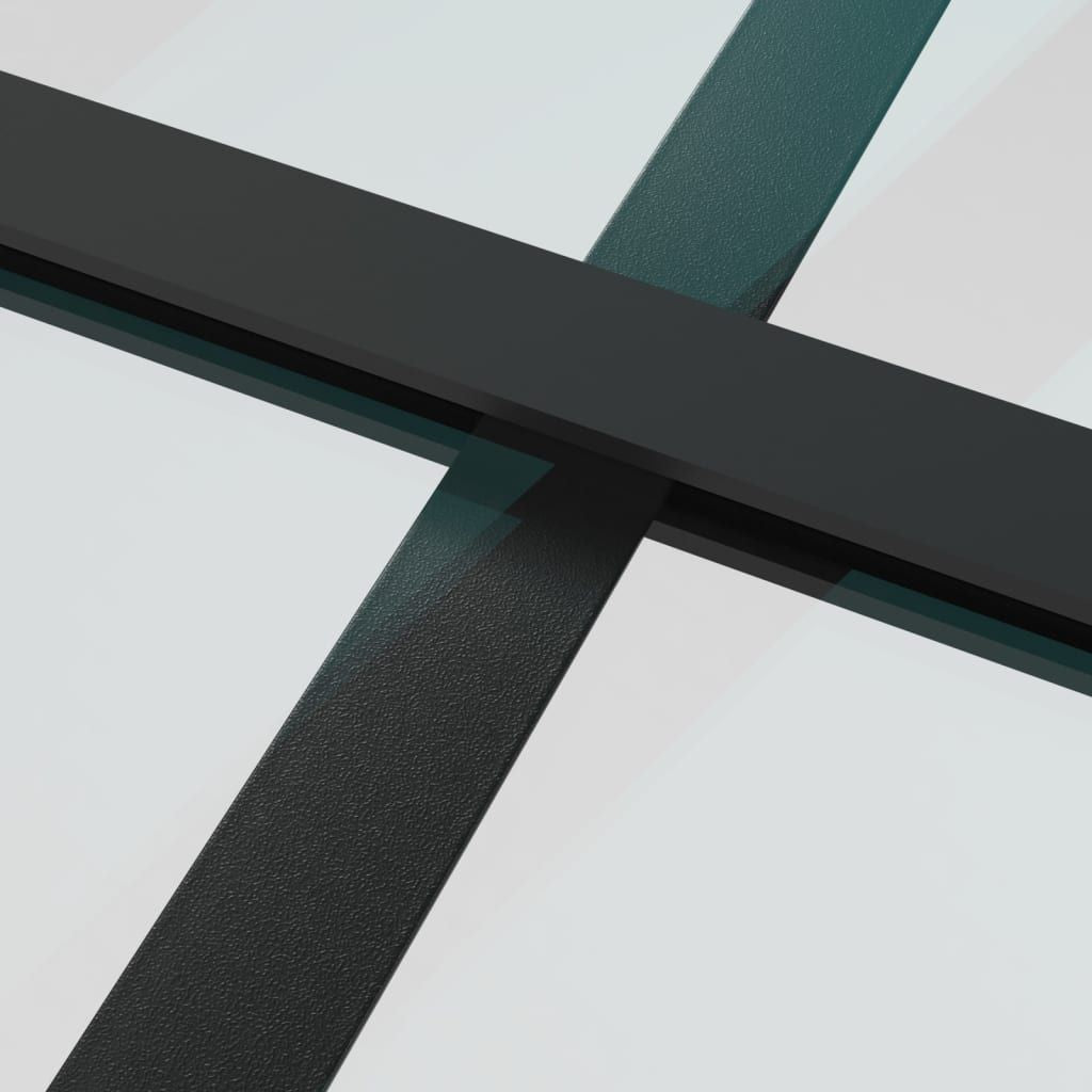 Sliding Door ESG Glass and Aluminum 40.2x80.7 Black - Detail