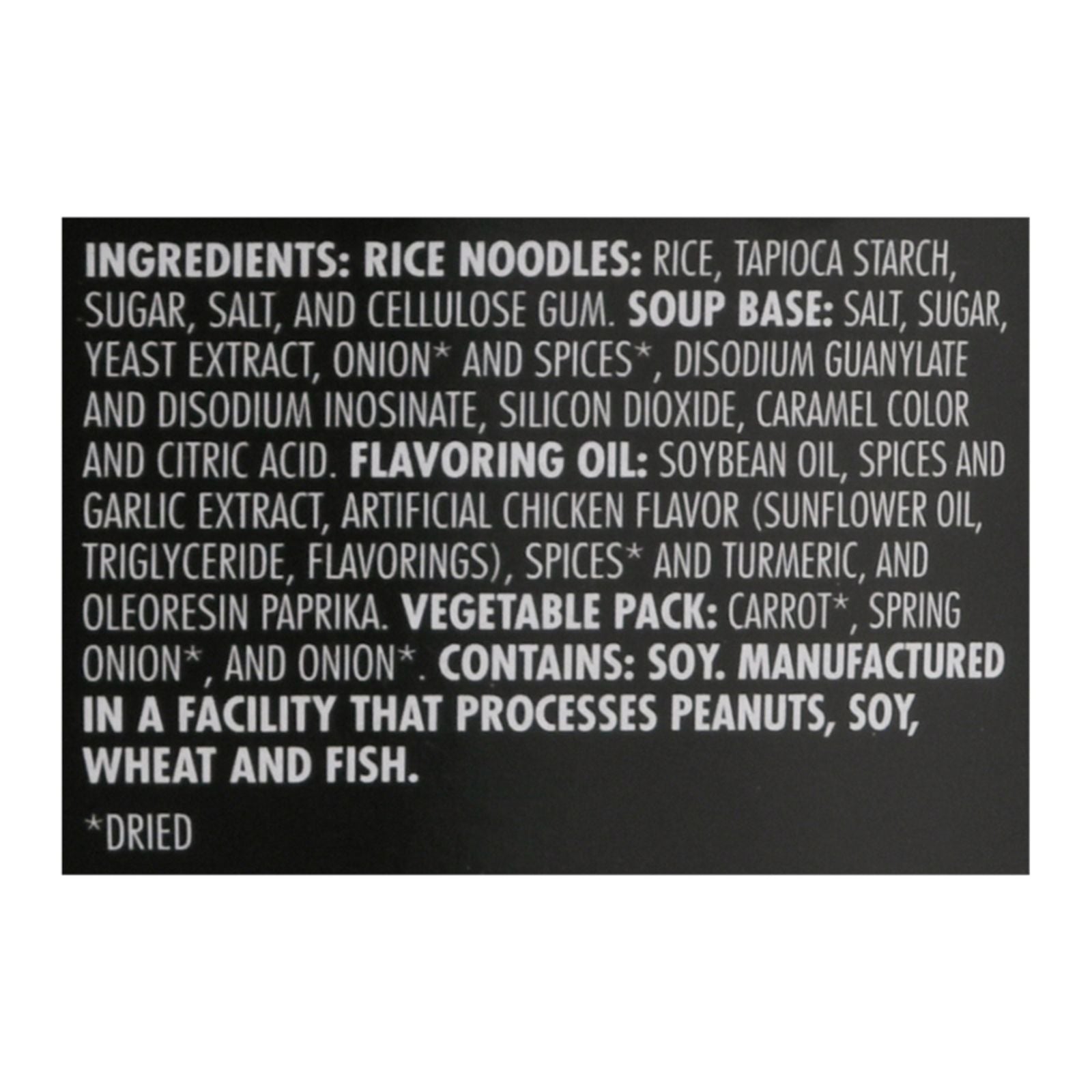 Snapdragon Foods - Bowl Chicken Pho - Case Of 6-2.1 Oz image 2