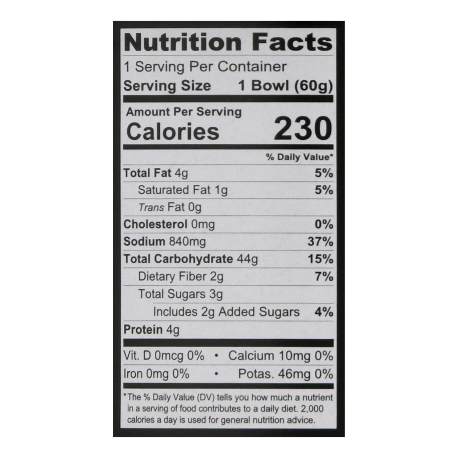 Snapdragon Foods - Bowl Chicken Pho - Case Of 6-2.1 Oz image 3
