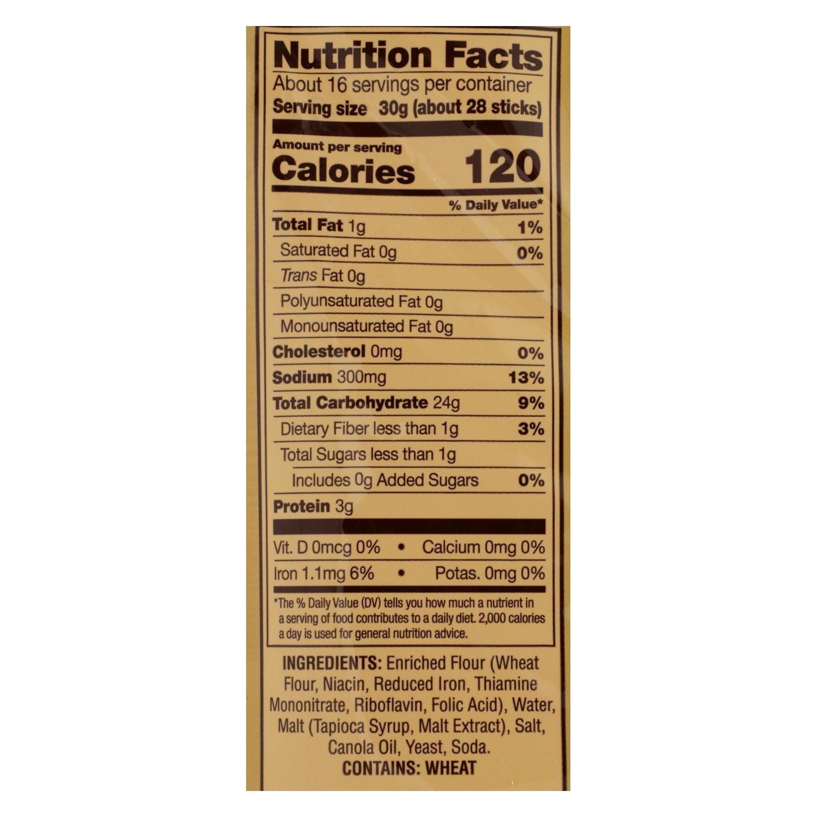 Snyder's Of Hanover - Pretzel Sticks Family Size - Case Of 6 - 17 Oz image 2