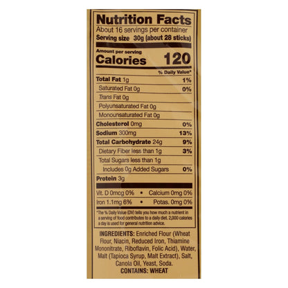 Snyder's Of Hanover - Pretzel Sticks Family Size - Case Of 6 - 17 Oz image 2