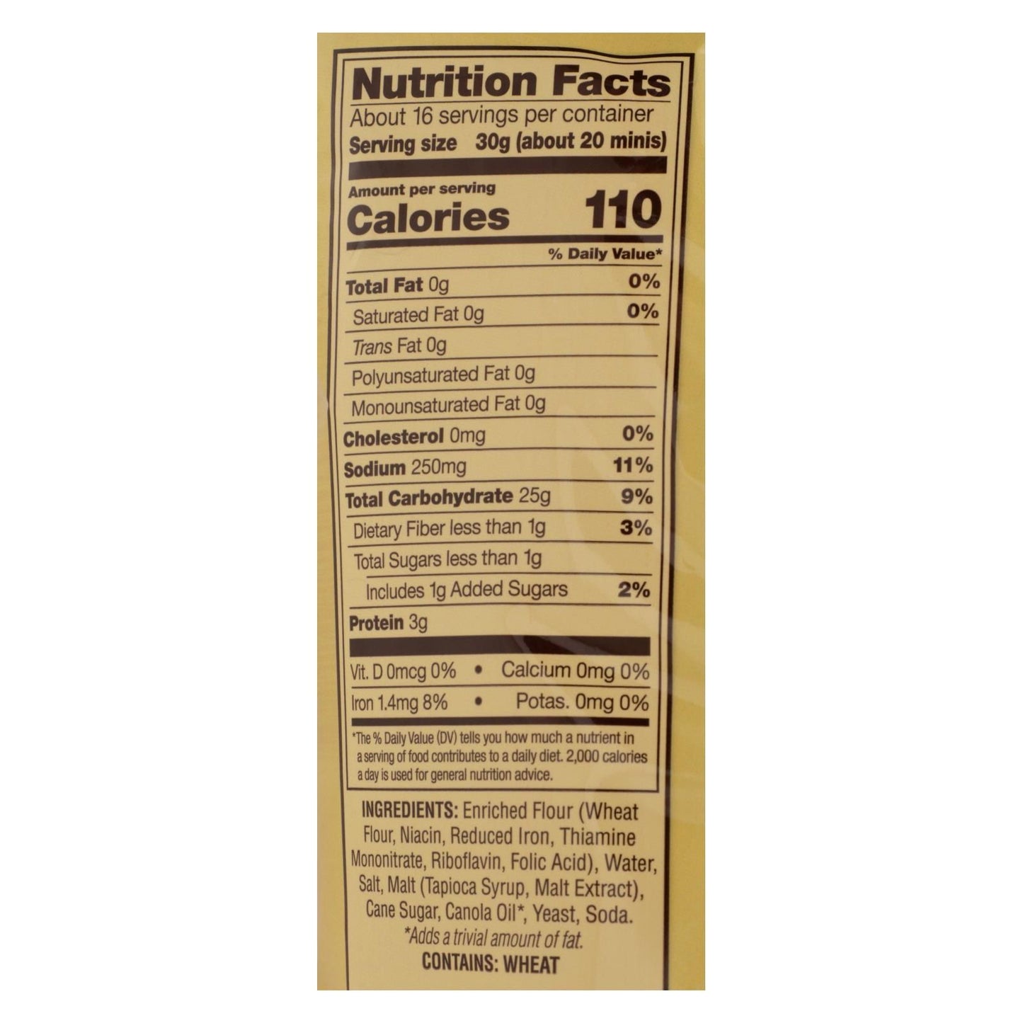 Snyder's Of Hanover - Pretzels Mini Family Size - Case Of 6 - 17 Oz image 2
